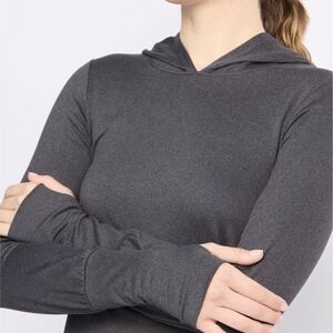 Threads 4 Thought - Heather Luxe Jersey Grey Hoodie
